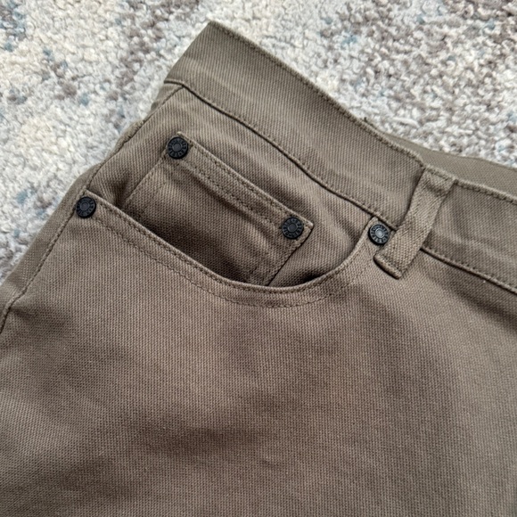 Origin Apparel Men’s Stretch Pants Taupe Brown Slim Fit 33x32 - Picture 4 of 7